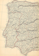 Fototapeta premium Old map