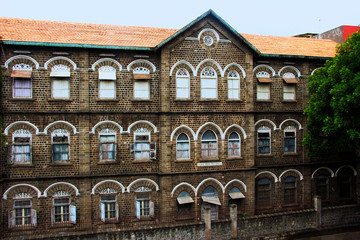 Nana Wada Building, built in 1780 by Nana Phadnavis near Shaniwar Wada, Pune. - obrazy, fototapety, plakaty