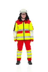 Feuerwehr Frau Rettungsdienst Notarzt