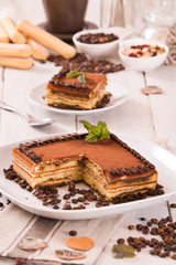 Tiramisu cake.