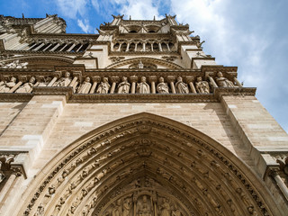 Notre-Dame de Paris before fire hazard