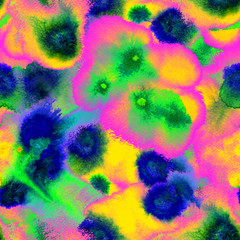 surreal psychedelic brush texture surrealistic seamless pattern