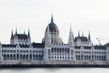 Obraz premium The Parliament, Budapest, Hungary 
