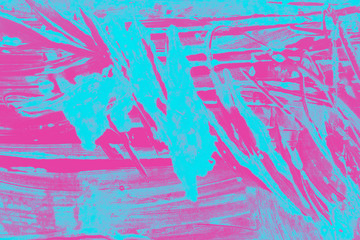 blue pink paint brush strokes background 