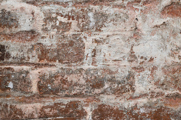 Abstract pattern on light brown stucco backdrop. Texture of old dilapidated wall. Urban grunge texture background. Vintage plaster wall background.