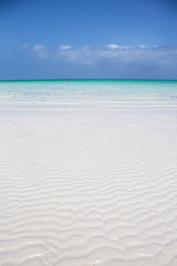 Amazing beach with white sand in Zanzibar,Tanzania