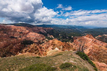Chessmen Ridge Overlook in Cedar Breaks National Monument in Utah, United States