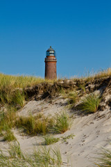 Leuchtturm an der Ostsee in Deutschland
