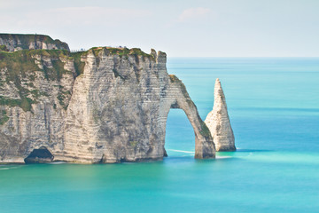 Küste von Etretat (Étretat), Frankreich