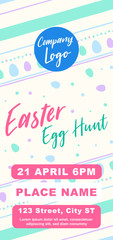 Easter Poster Background Banner