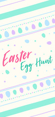 Easter Poster Background Banner