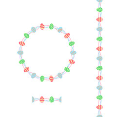 Easter Brush Pattern