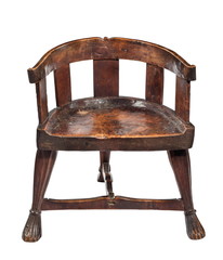 old country wooden chair