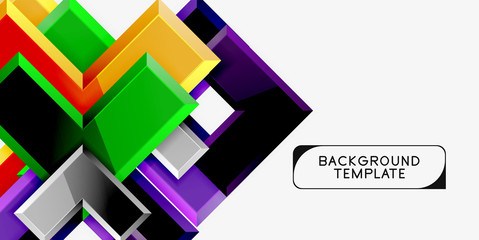 Glossy arrows background