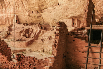 Long House in Mesa Verde National Park in Colorado, United States