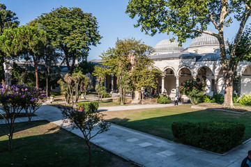 The Conqueror's Pavilion (Fatih Köşkü) houses the Imperial Treasury, Topkapi Palace Museum, Istanbul