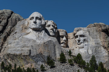 Mount Rushmore National Monument in South Dakota, United States