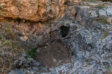 Natural Entrance in Wind Cave National Park in South Dakota, United States