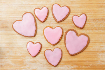 Fototapeta premium Cookies for Valentine's Day 