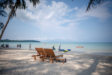 Obraz na płótnie Canvas tropical beach at Koh Kood island, Thailand