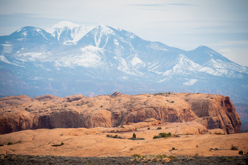 Naklejka premium Amazing Scenery at Arches National Park in Utah - travel photography