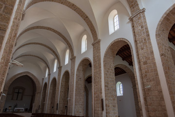 Rocchetta a Volturno, Isernia, Molise. Abbazia benedettina di San Vincenzo al Volturno. Storica...