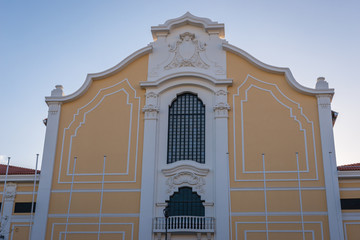 Carlos Lopes Pavilion - former Portuguese pavilion of the 1922 Rio de Janeiro Expo in Lisbon city,...