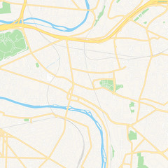 Champigny-sur-Marne, France printable map