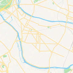 Saint-Maur-des-Fosses, France printable map