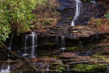 Tom Branch Falls in Great Smoky Mountains National Park in North Carolina, United States