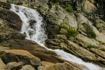 Tokopah Falls in Sequoia National Park in California, United States