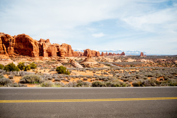 Arches National Park in Utah - famous landmark - travel photography