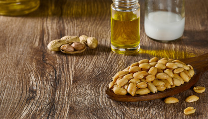 Peanuts oil, peanut butter are healthy for life.