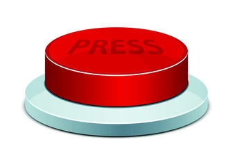 Press button vector design illustration isolated on white background