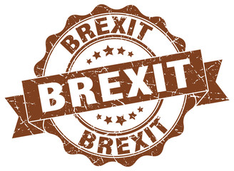 Obraz premium brexit stamp. sign. seal