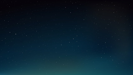 Fototapeta na wymiar Night shining starry sky, space background with stars. Vector illustration.