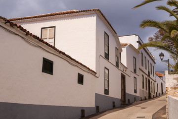 Fototapeta na wymiar Streets of historical city Arico Nuevo, Tenerife