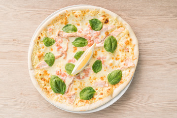 seafood pizza