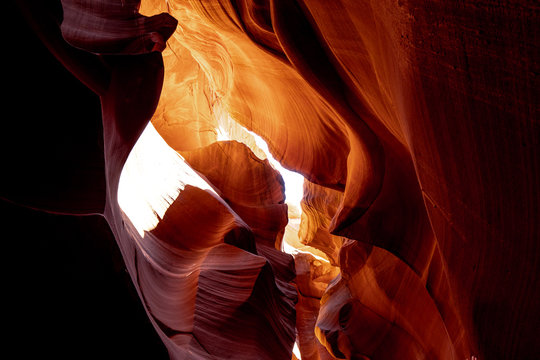 Lower Antelope Canyon in Arizona - most beautiful place in the desert - travel photography