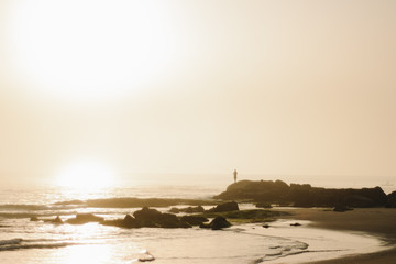 Fototapeta premium Sunset on the Beach IV