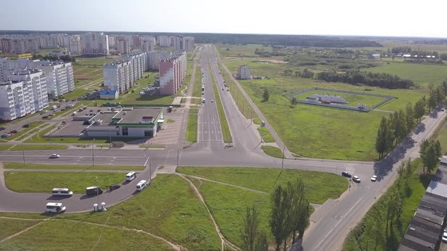 Microdistrict Bilevo. City Vitebsk.