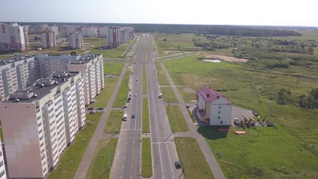 Microdistrict Bilevo. City Vitebsk.
