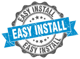 Fototapeta premium easy install stamp. sign. seal