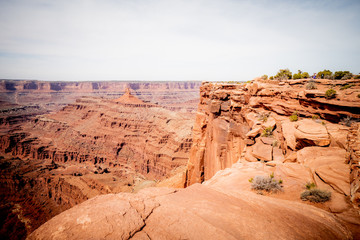 The infinite valley at Dead Horse Point in Utah - travel photography