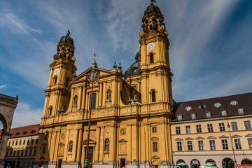 Fototapeta na wymiar Theatine Church, Munich