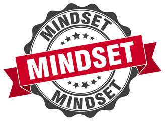 mindset stamp. sign. seal