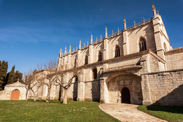 Cartuja de Miraflores monastery, Burgos, Castilla y Leon Spain .