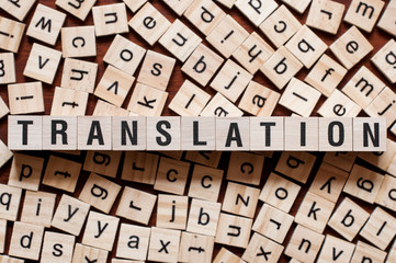 Translation word concept