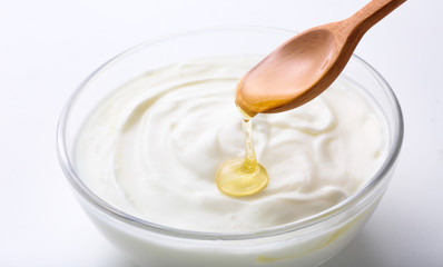 ヨーグルトとはちみつ