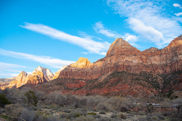 Zion Canyon in Utah - stunning scenery - travel photography